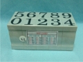 Dấu số ghép N-12 Multi Joint rubber stamp (Numbers)