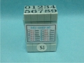 Dấu số ghép N-3 Multi Joint rubber stamp (Numbers)